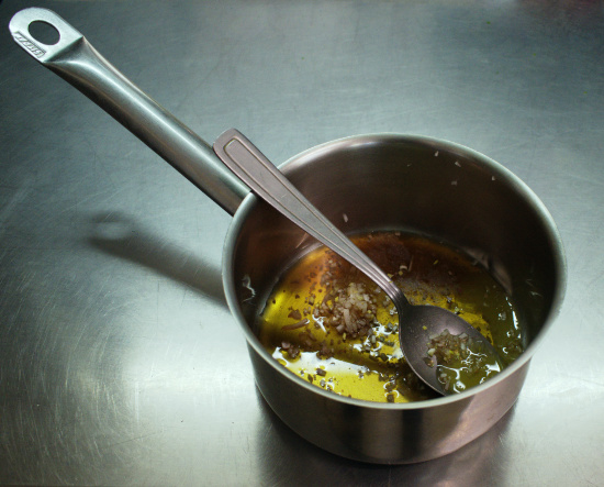 Asperges vinaigrette sucre-sale - vinaigrette avant cuisson